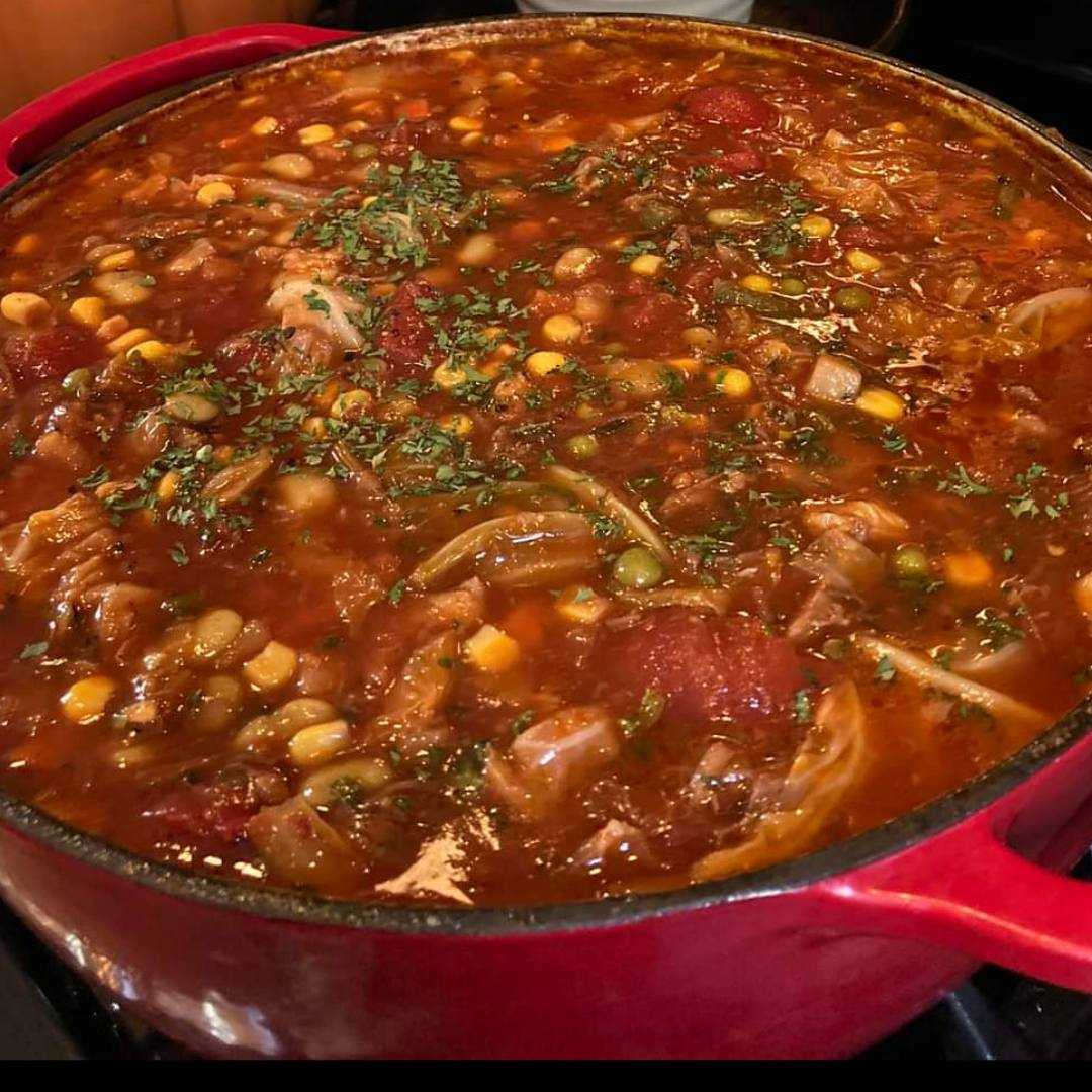 Homemade Beef Vegetable Soup