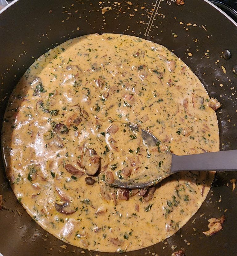 Creamy Hungarian Mushroom Soup