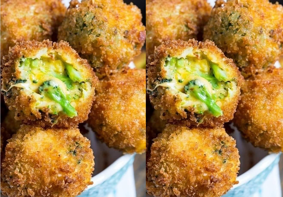 Baked Broccoli Cheese Balls