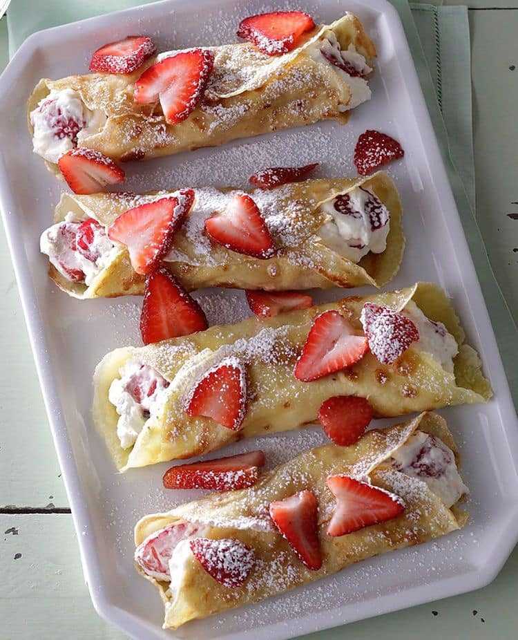 Crepes recipe