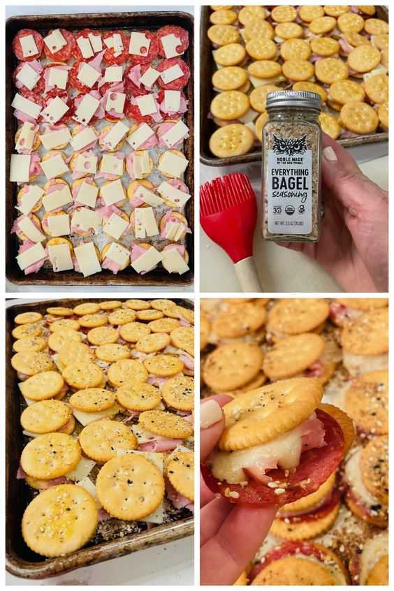 RITZ CRACKER PARTY SANDWICHES