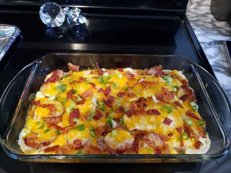 Baked Pierogi Casserole