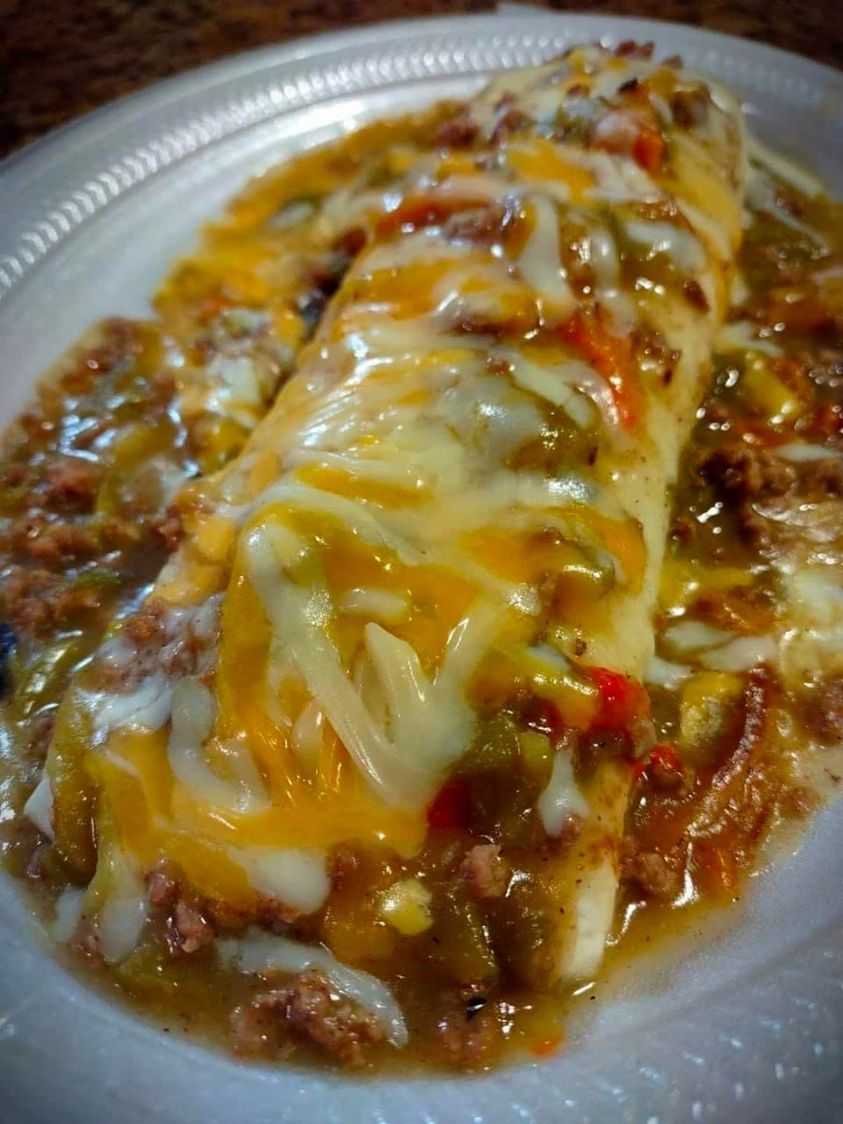 DELICIOUS WET BURRITO RECIPE