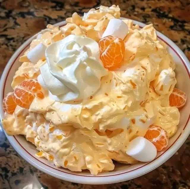 Orange Dreamsicle Salad