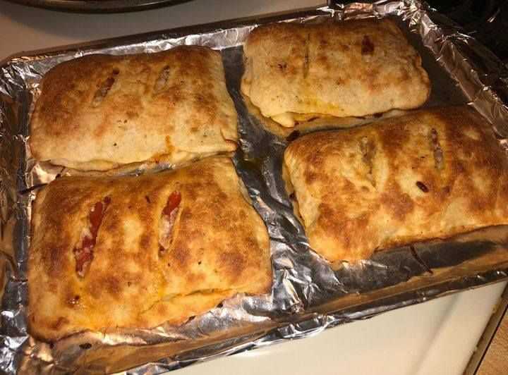 Cheap Pizza Calzones