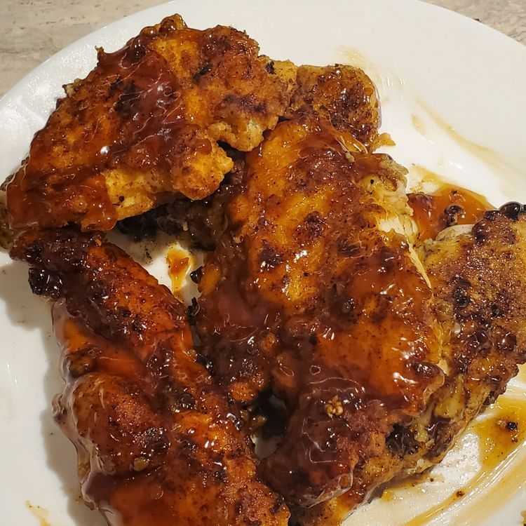 Crispy Chicken and Garlic Honey