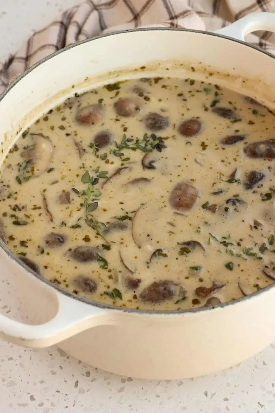 CREAMY MUSHROOM SOUP