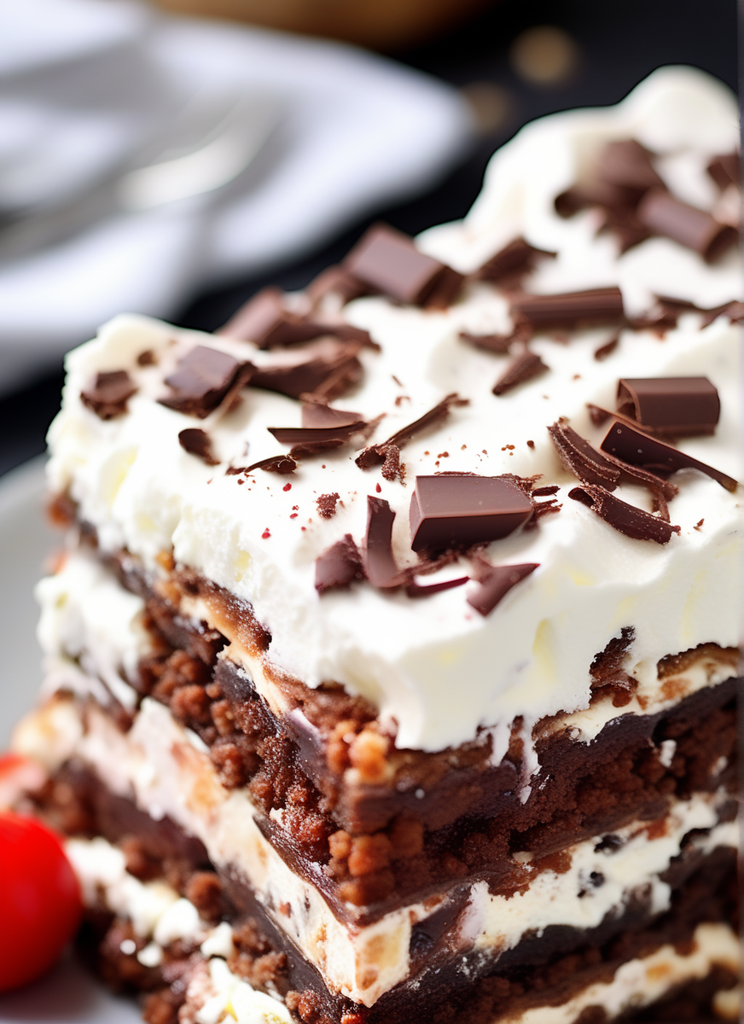 No-Bake Chocolate Lasagna