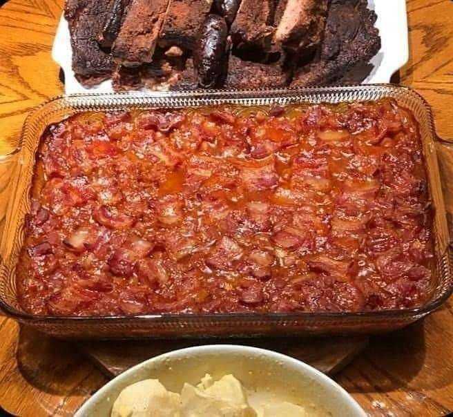 Brown Sugar and Bacon Baked Beans