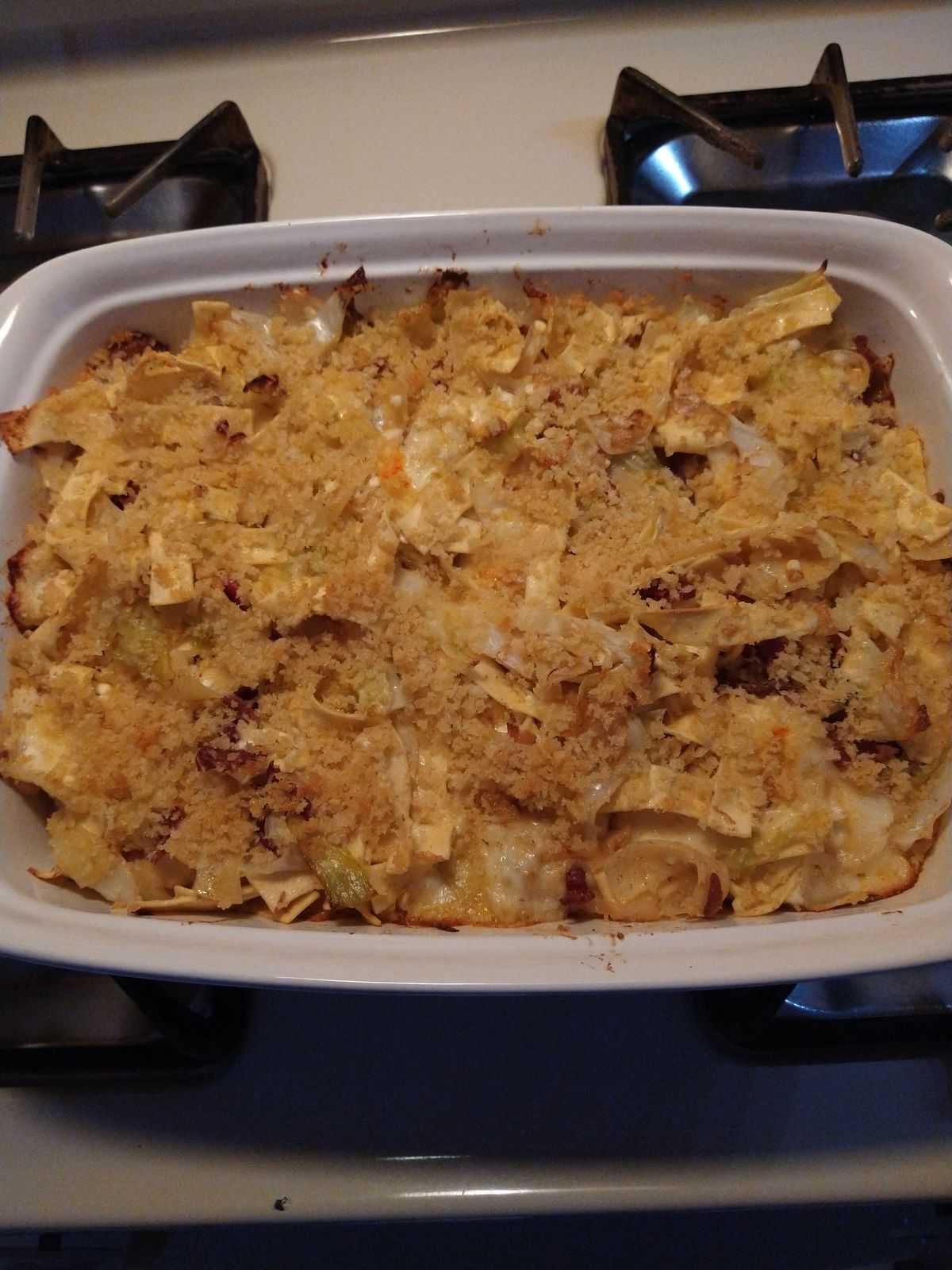 CHEESY PIEROGI CASSEROLE