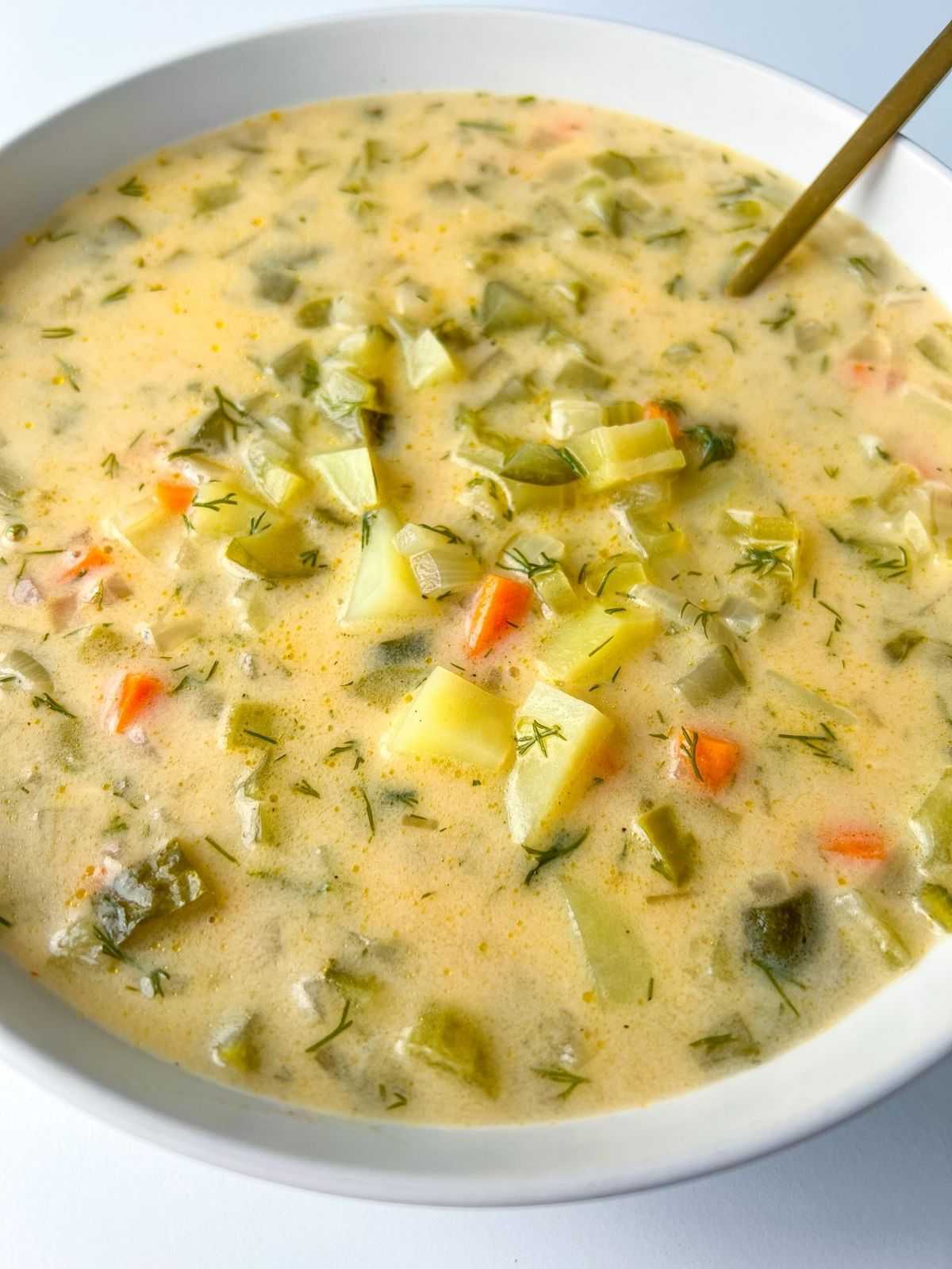 CREAMY DILL PICKLE SOUP