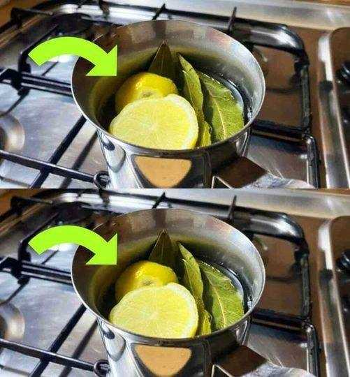 Boil lemon and bay leaves you can’t imagine all the benefits