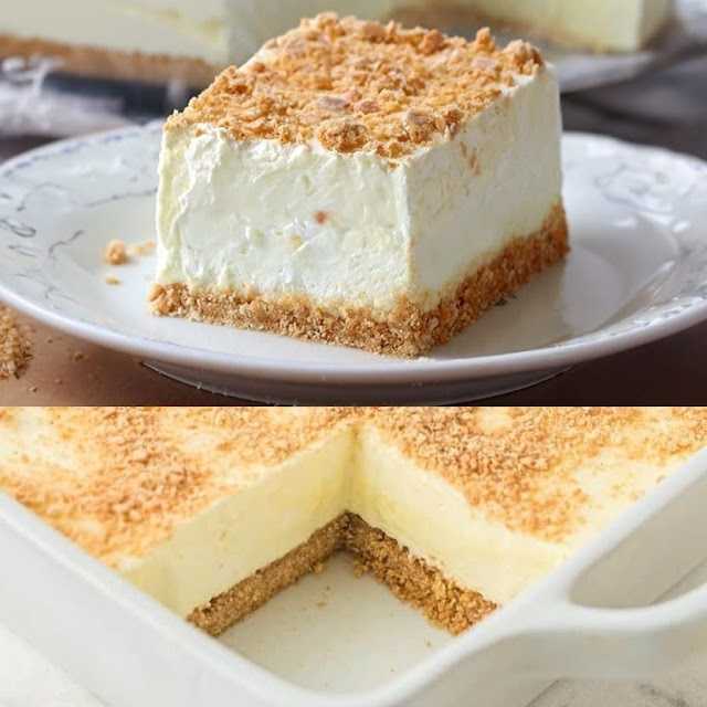 No-Bake Cheesecake Bars