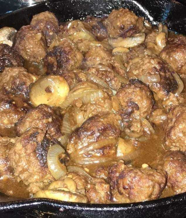 Salisbury Steak Meatballs