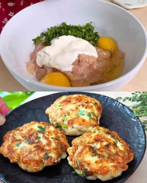 Chicken Patties with Mozzarella