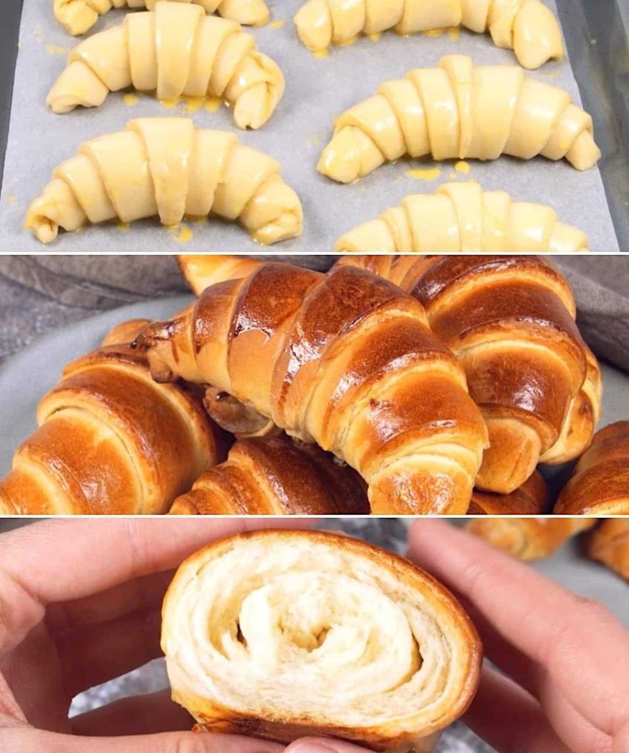 Homemade Super Soft Croissant