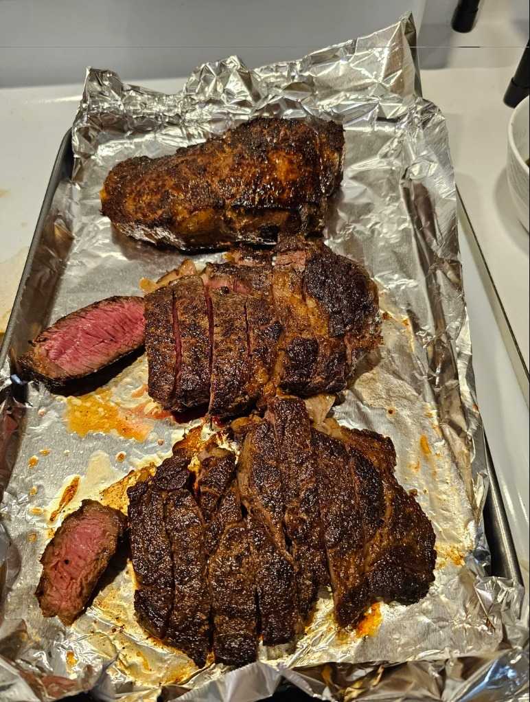 Homemade Ribeye Steak