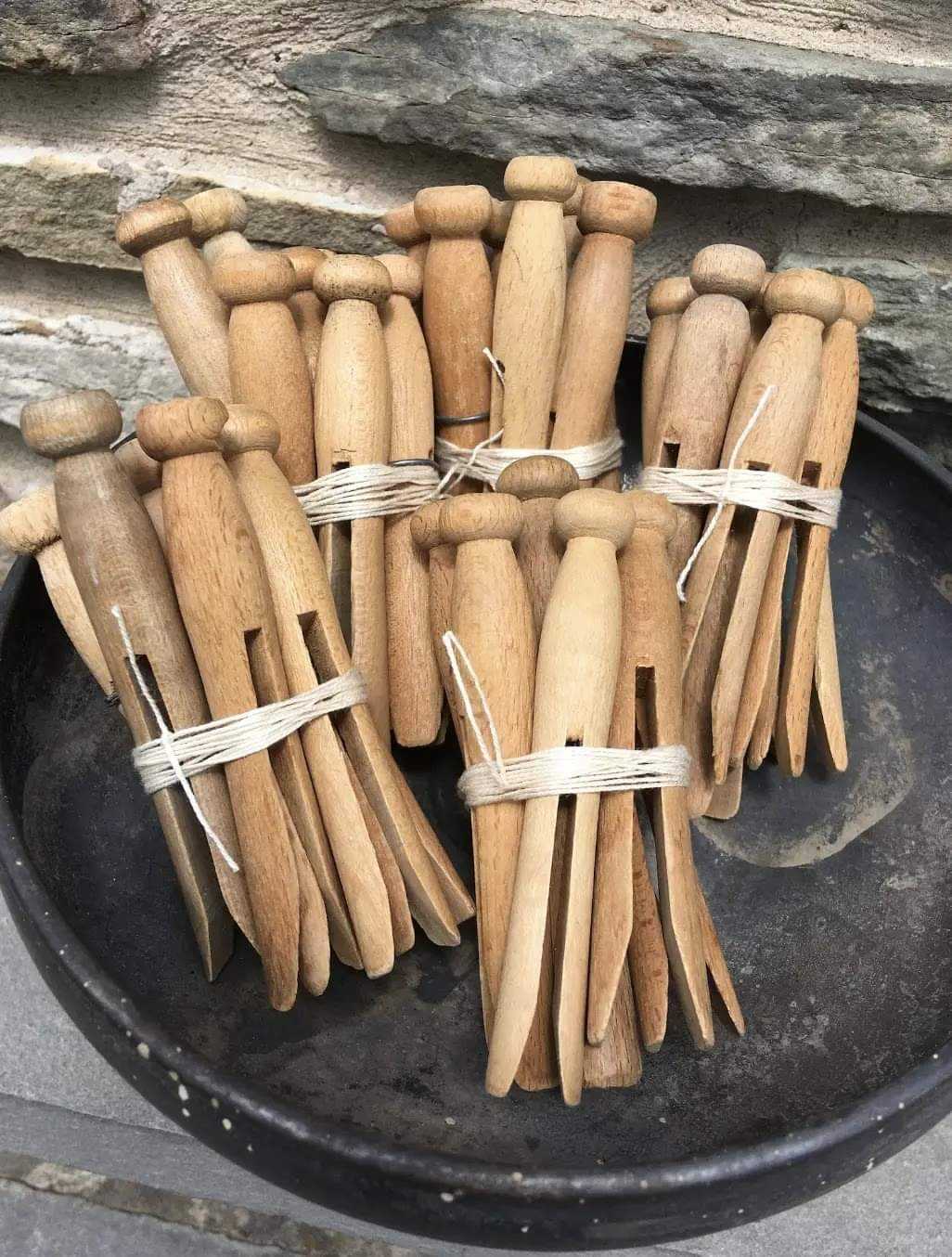 The Vintage Treasure in My Grandmother’s Home: Discovering Wooden Clothes Pins