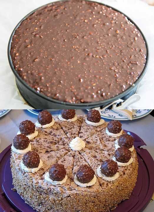 Fantastic Ferrero Rocher Cake