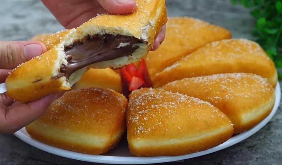 Donut With Chocolate Filling