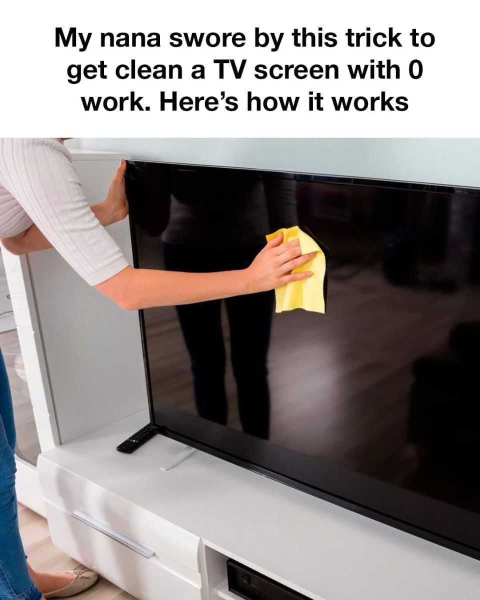 How to Clean Your TV Screen Like a Pro (Without Expensive Cleaners)