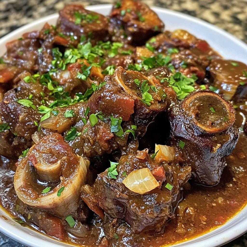 Braised Oxtails Recipe