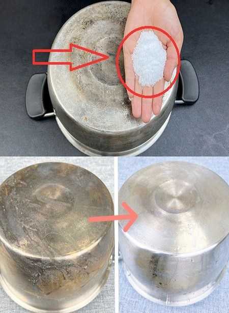 How to Naturally Clean Burnt Pans in Seconds