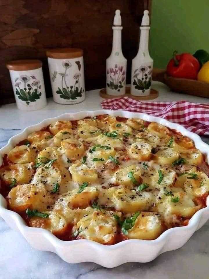 Cheesy Baked Gnocchi Casserole