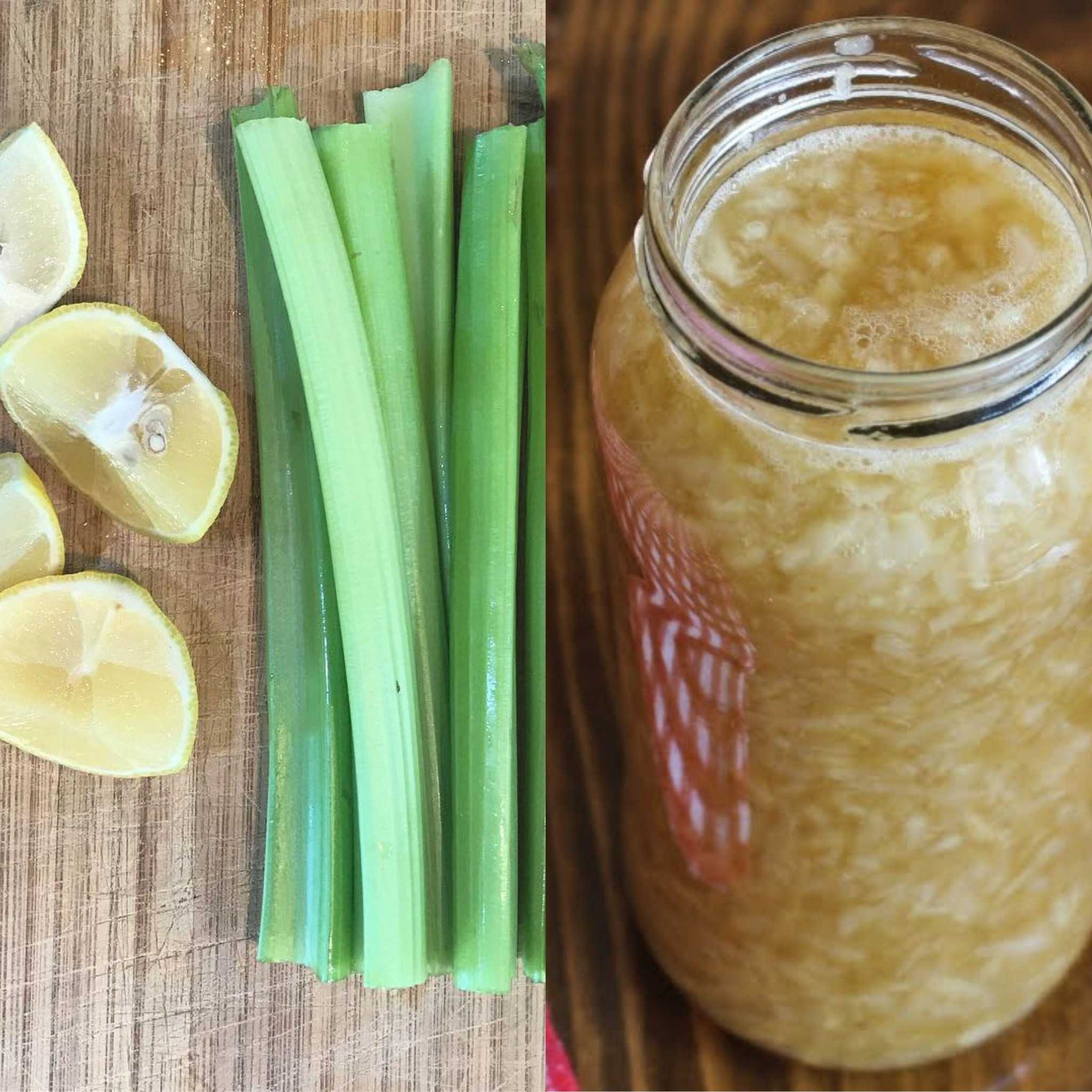 Managing Blood Sugar Levels with a Simple Celery and Lemon Concoction