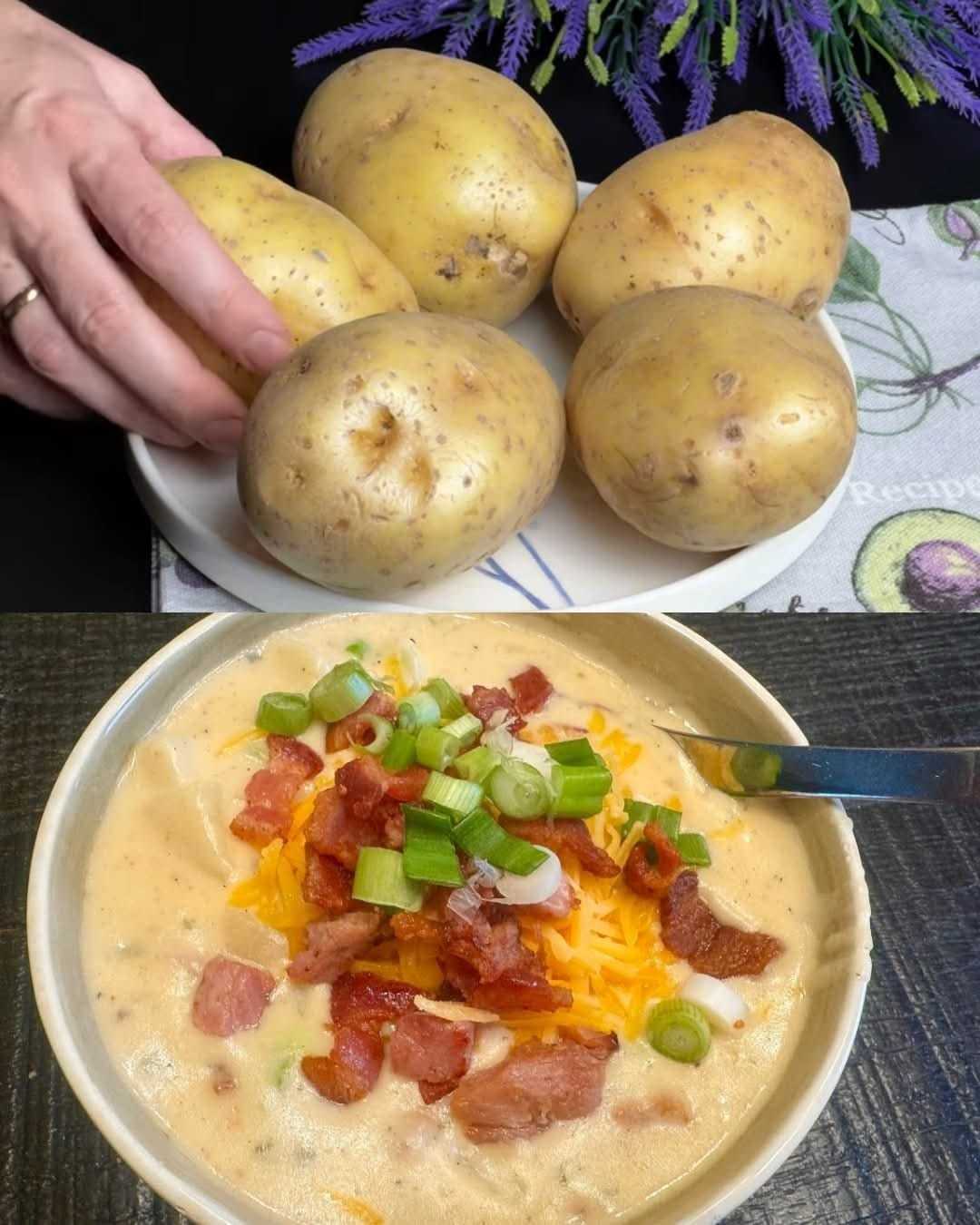 Hearty Potato Soup with Cheeseburger Sliders: A Perfect Comfort Food Combo