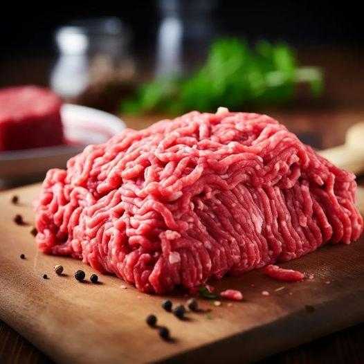 Should you rinse ground beef before cooking with it?