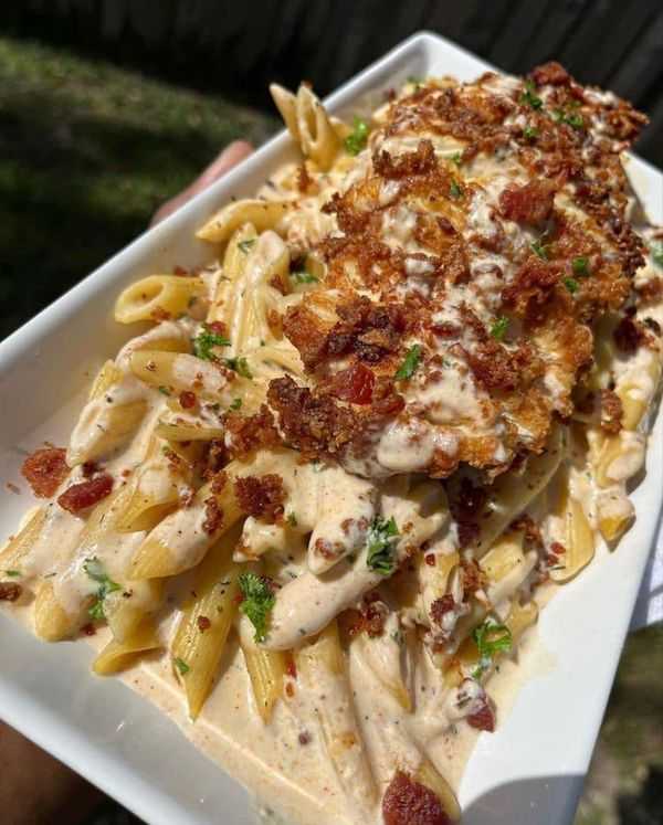 Chicken Bacon Ranch Pasta