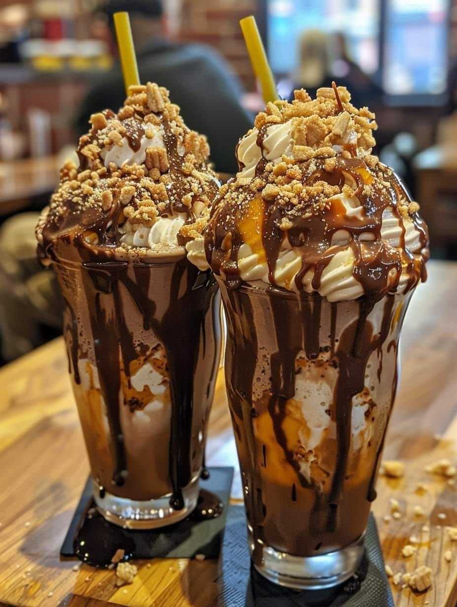 Caramel Crunch Freakshakes