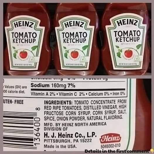 Avoid Heinz Ketchup Like the Plague: Here’s Why