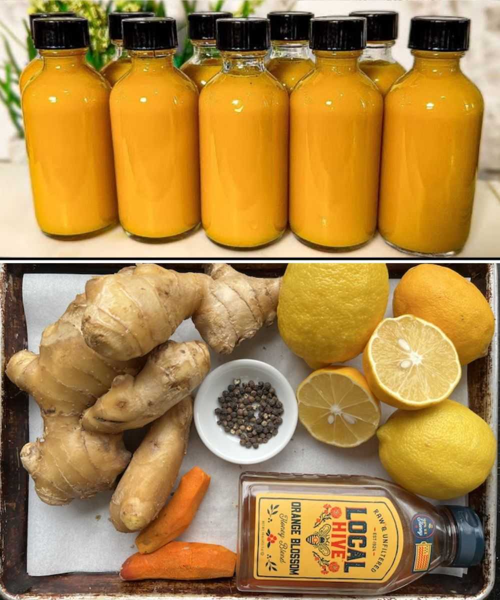 DIY Lemon Ginger Turmeric Power Shots: Boost Your Health Naturally