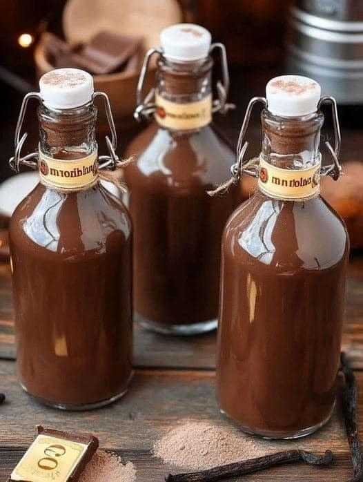 Homemade Chocolate Liqueur (Bailey’s style)