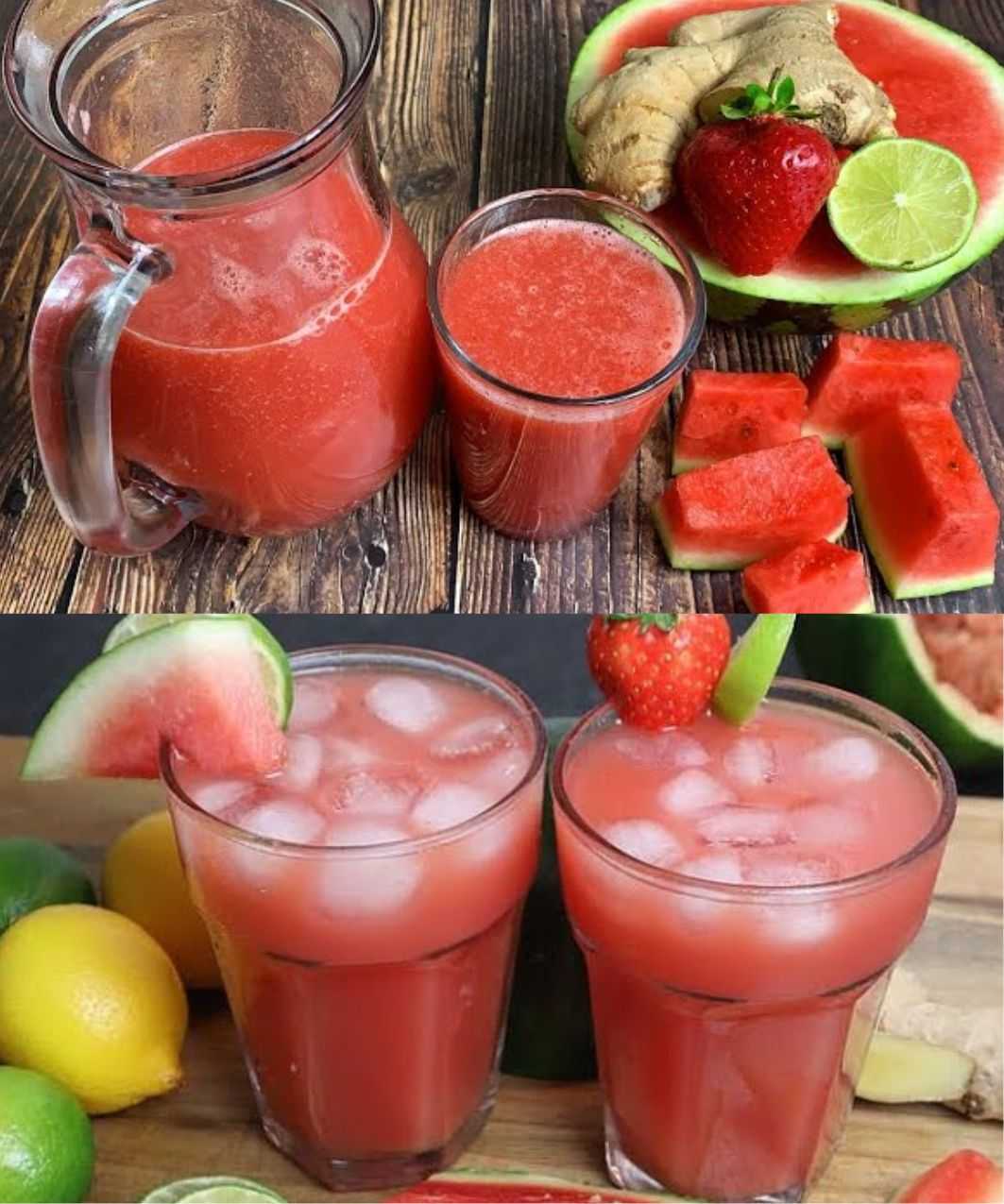 Watermelon Ginger and Lime Juice: Recipe and Health Benefits