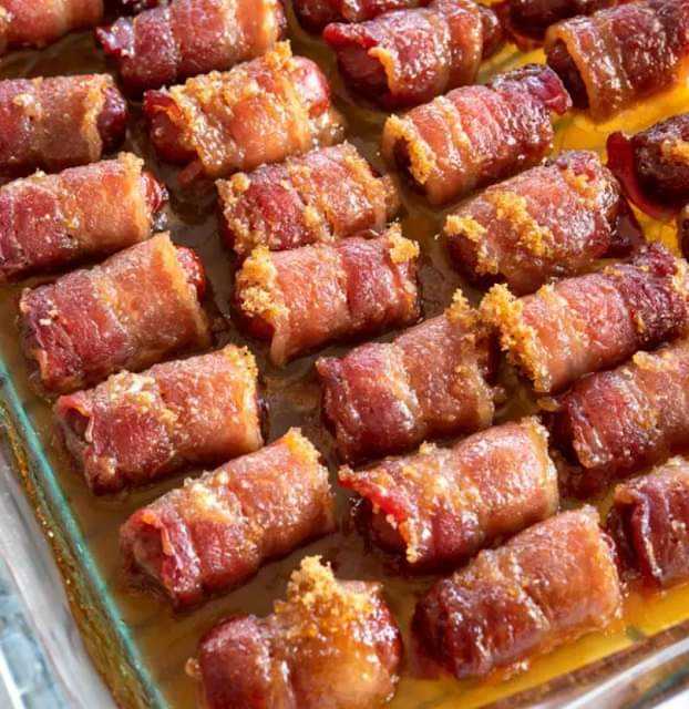 Little Smokies Wrapped in Bacon