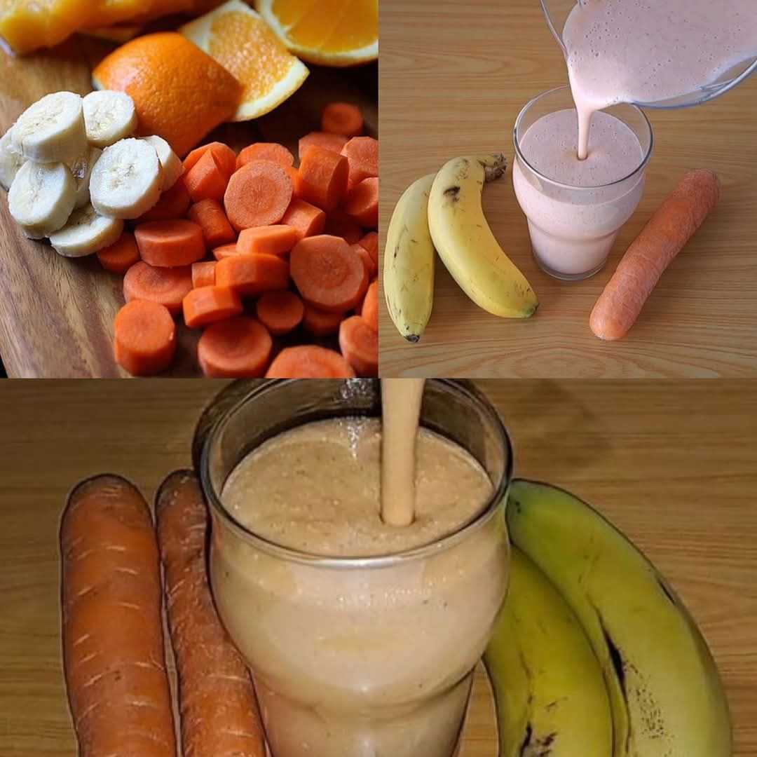 My Grandmother Couldn’t Stand the Tiredness or Pain Until She Took This: Banana and Carrot Remedy