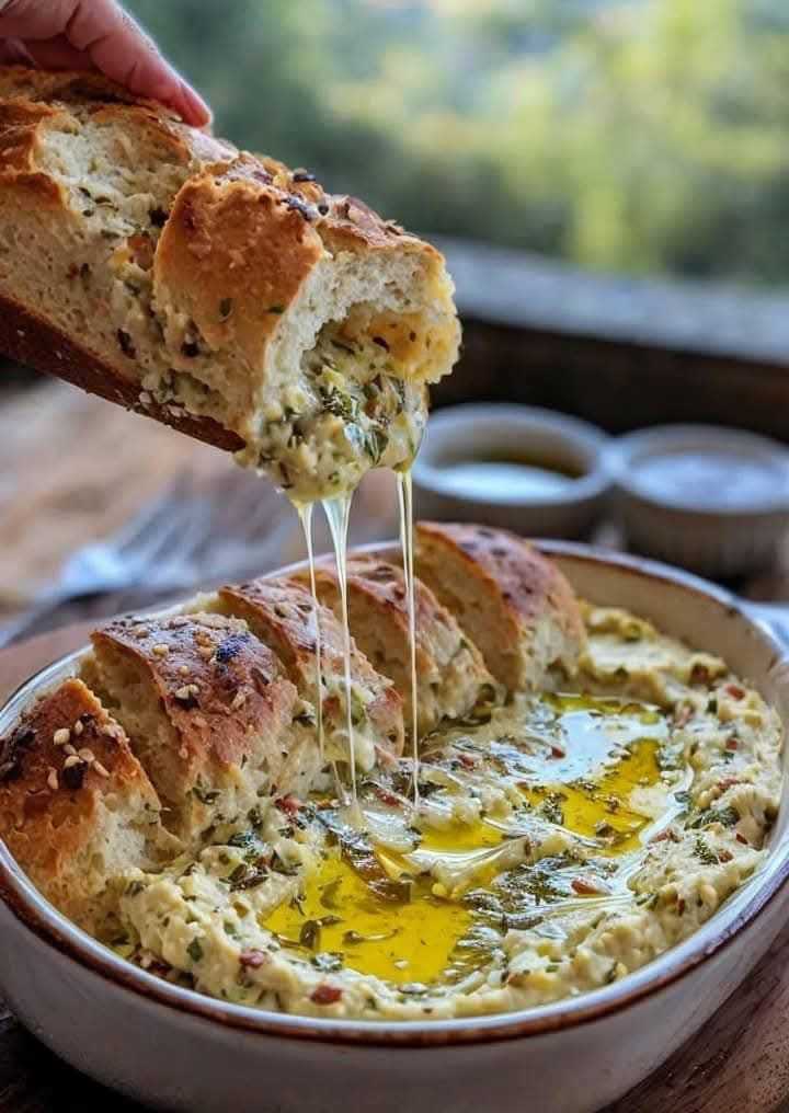 Irresistible Olive Oil Bread Dip