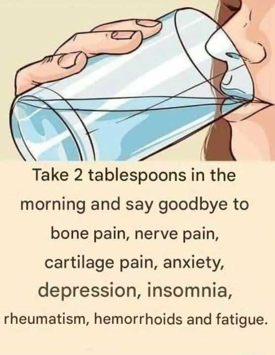 Two Spoons in the Morning: A Natural Remedy for Bone Pain, Diabetes, Nerves, and Depression 🥄✨