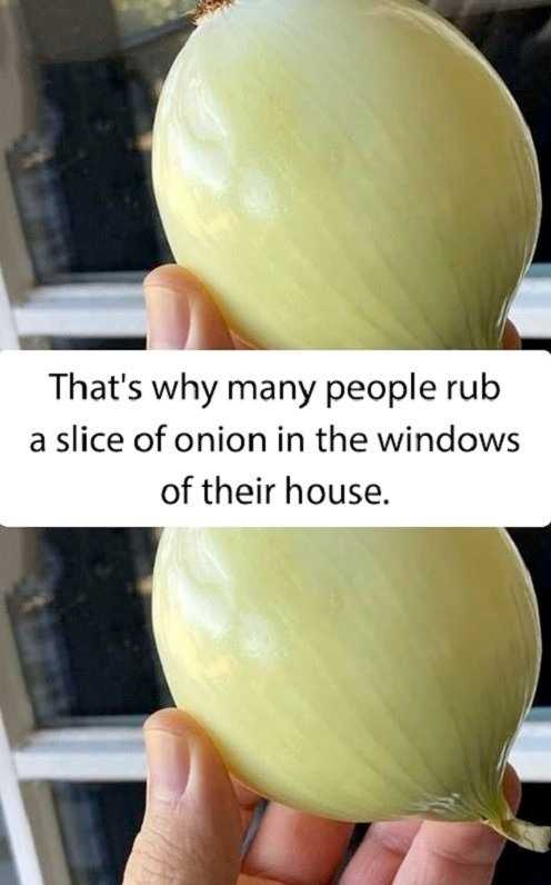 Why You Should Start Rubbing Onion on Your Windows