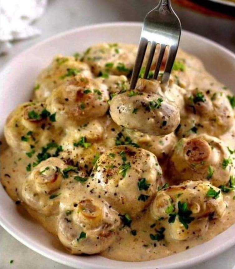 Garlic Parmesan Mushrooms