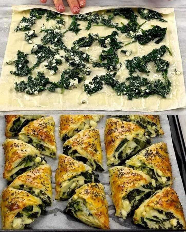 Delicious spanakopita