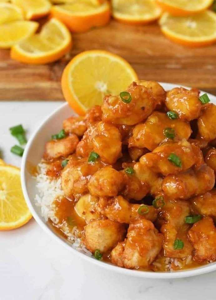 CHINESE ORANGE CHICKEN