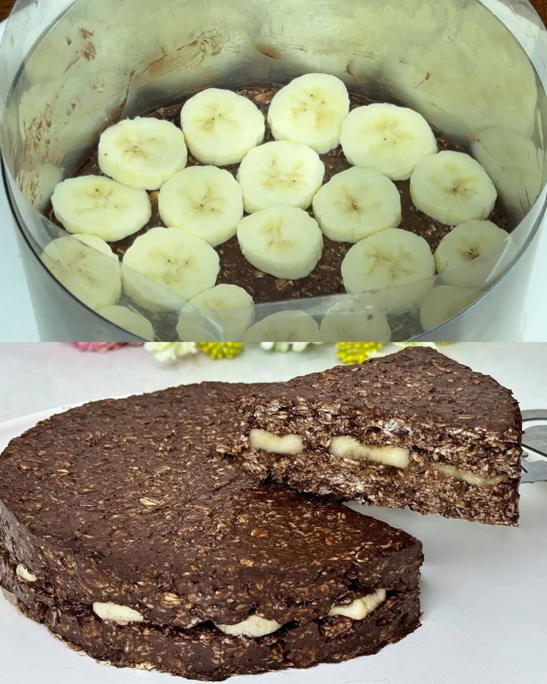 No-Bake Banana Chocolate Oat Bars