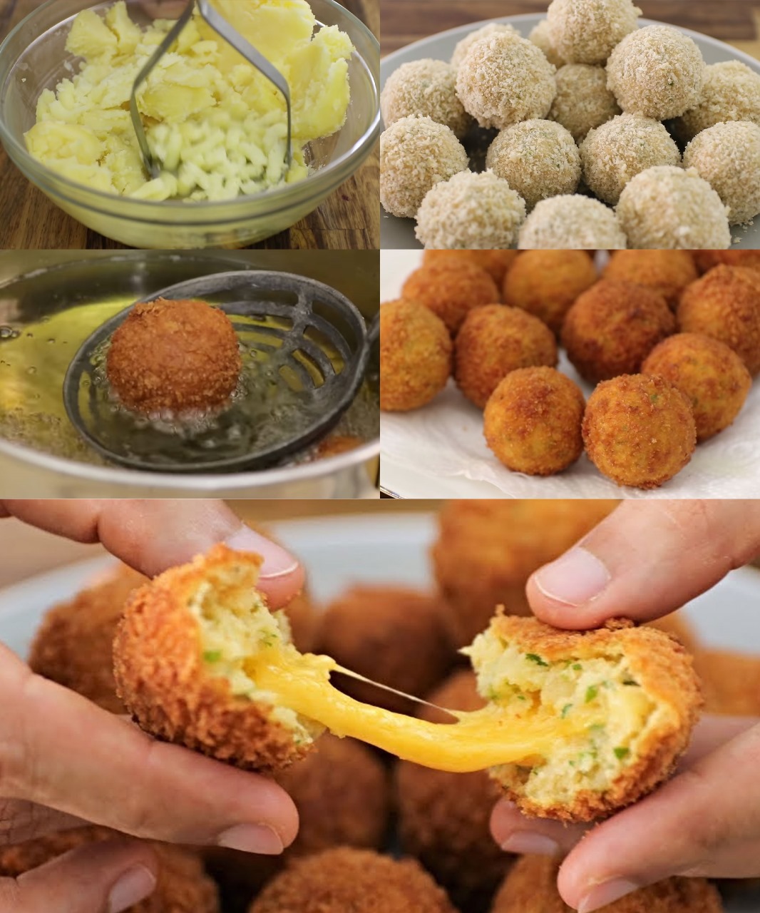 Cheese Stuffed Potato Balls: A Tasty Appetizer