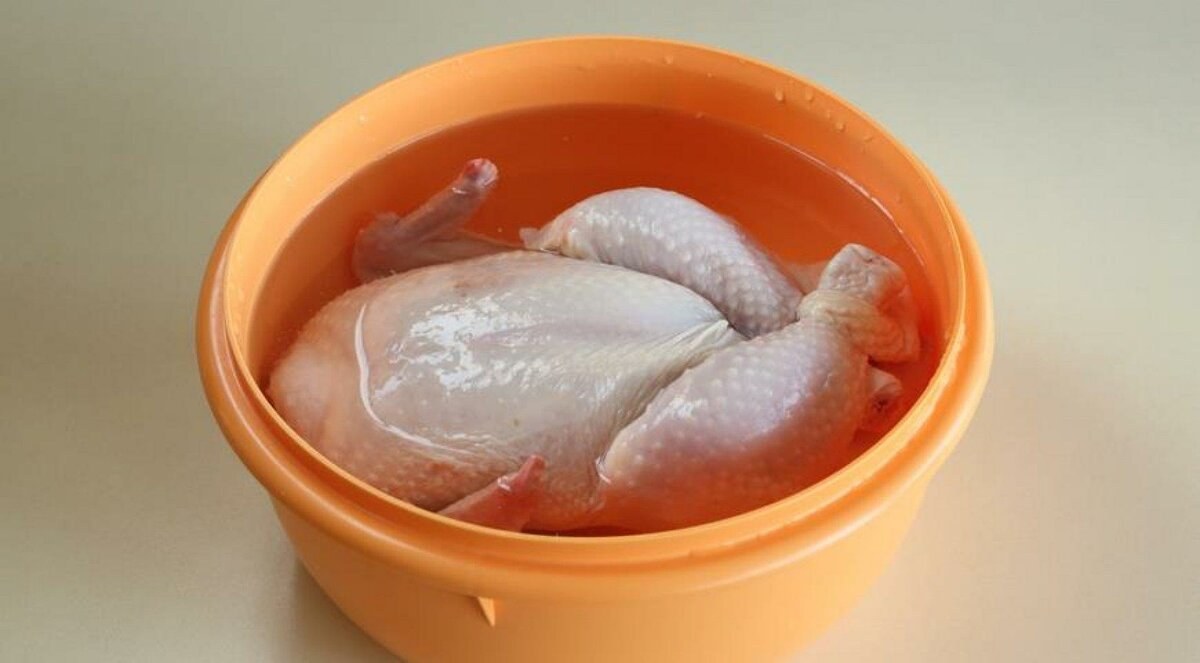 I always soak chicken from the store in salt water. Sorry I didn’t know about this before