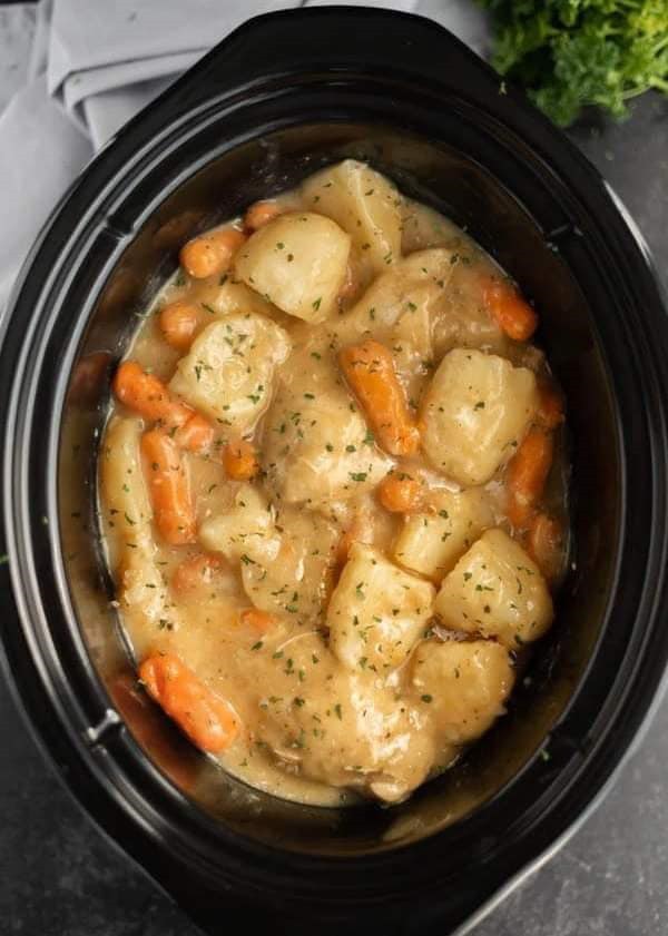 Crockpot Ranch Chicken and Potatoes Recipe