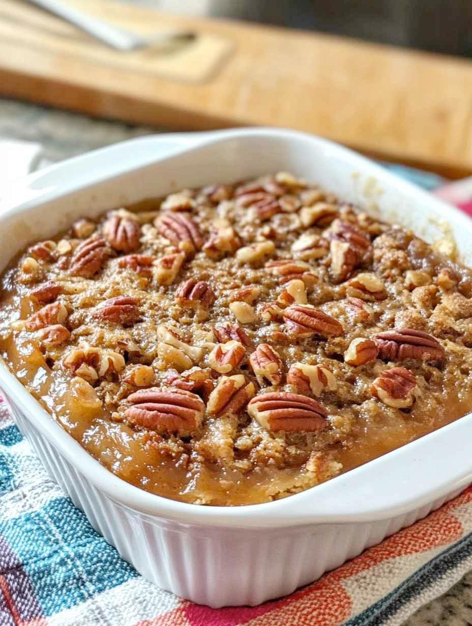 PECAN PIE COBBLER